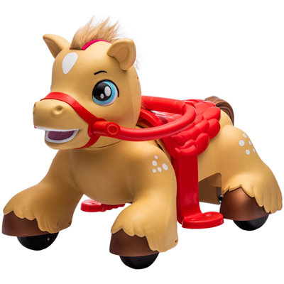 Plush Ride On Rockng Horse