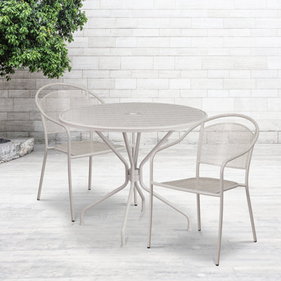 Round 2 - Person 35.25" Long Bistro Set