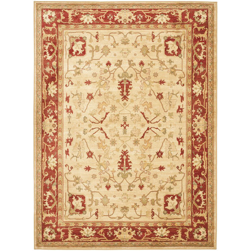 Tapis Oushak, Rectangle 5 pi 3 po x 7 pi 6 po