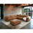 Modern Sofa Brighton Modular Wedge, Graleather