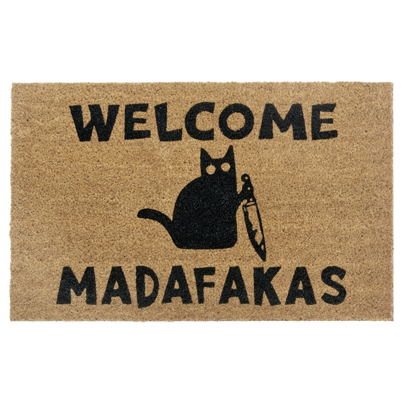 Welcome Madafakas Doormat