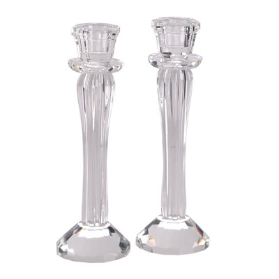 Chandelles de cristal et de verre