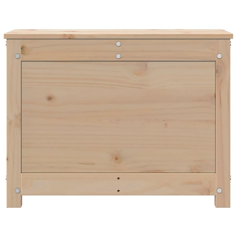 Marlow Home Co. Abriannah 60cm W 0L Solid Wood Deck Box, Brown
