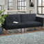 Mirrabooka Twin 204.5cm Upholstered Convertible Sofa-653073274