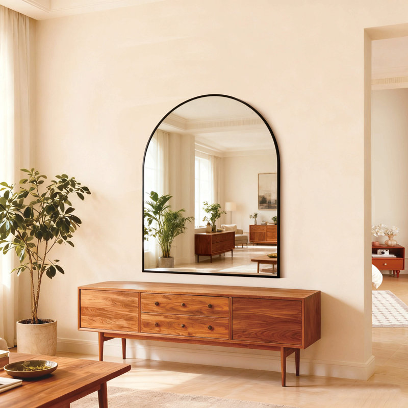 Miroir de salle de bain 30x36, Black, 36" x 30"