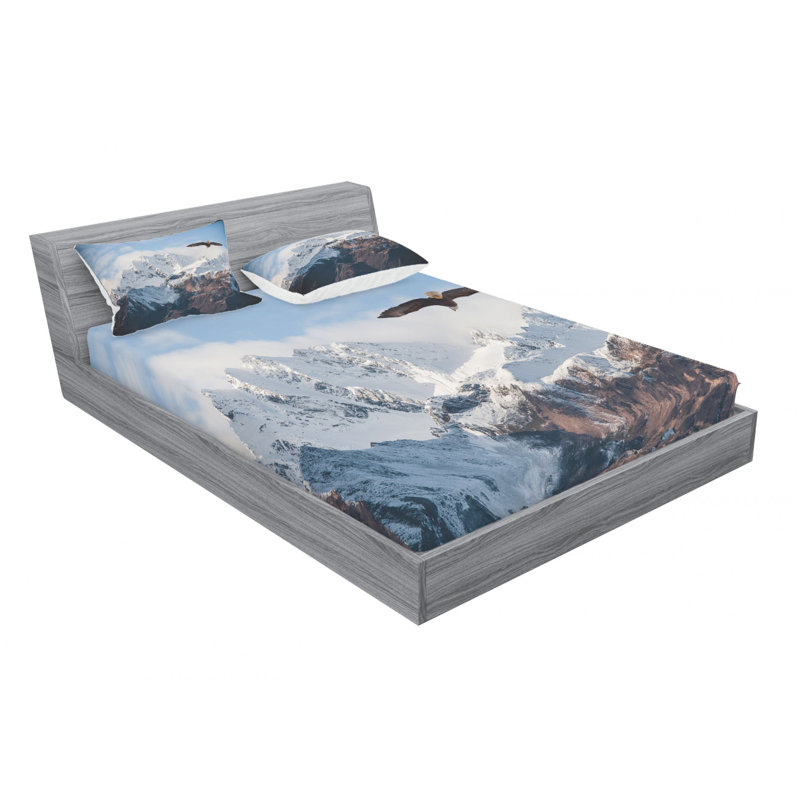 Microfiber Sheet Set, Full Sheet Set with Fitted Sheet