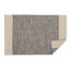 Tapis gris en coton fabriqué à la main Kylen