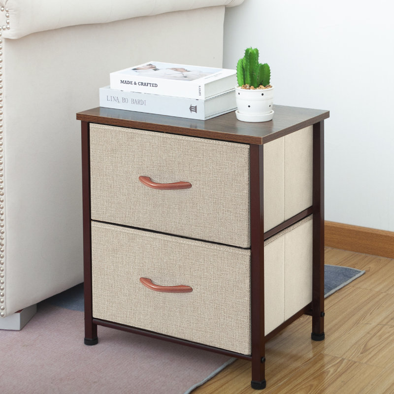 Commode 2 tiroirs Fronniah