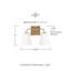 Crete 2 Light Frosted Dimmable Vanity Light-505162633