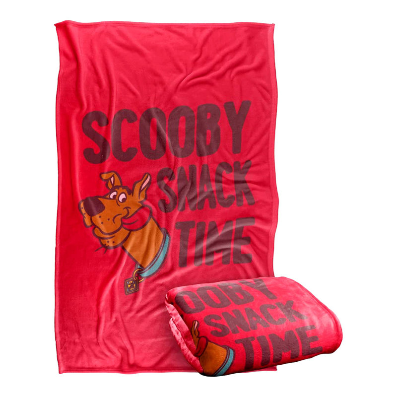 Snack Time Silky Touch Super Soft Throw Blanket - Scooby Doo! 36"x58"