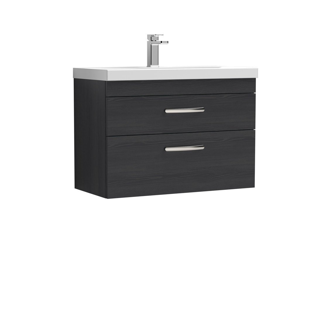 Athena 810mm Single Bathroom Vanity with Integrated Ceramic Basin