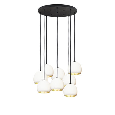 Leaf 8 - Light Dimmable Geometric Chandelier