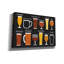 «Craft Beer List» par Michael Mullan, art mural sur toile-838417918