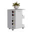 Îlot de cuisine Wynne avec rangement et armoire