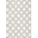Kaliyanei Diamond Trellis Power Loom Performance Shag Cream Rug