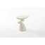Table de bout Lucky Stone, table d'appoint en fibre de verre, table de coin minimaliste moderne, table basse avec décoration, décoration intérieure pour le salon, la chambre à coucher, la chambre d'amis