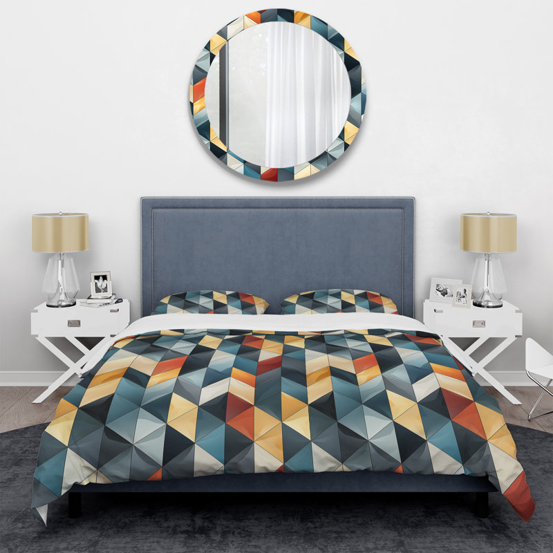 Scandinavian Simplicity Marble Pattern - Ensemble de housse de couette en marbre