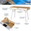 Bureau d'ordinateur avec rangement Modern Modern