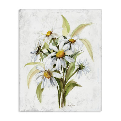 Art mural sur toile Simple Daisy Bundle par Kelley Talent