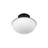 Chelsea 1-Light Flush Mount - Black-109883190