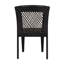 Chaises de patio empilables, structure en acier rotin Pe, extérieur moderne