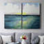 Toile tendue Sherbet Sunset Diptych I-Premium Gallery - prête à être accrochée-2121894756