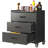 Metal Storage Cabinet with 3 Drawers-578905083