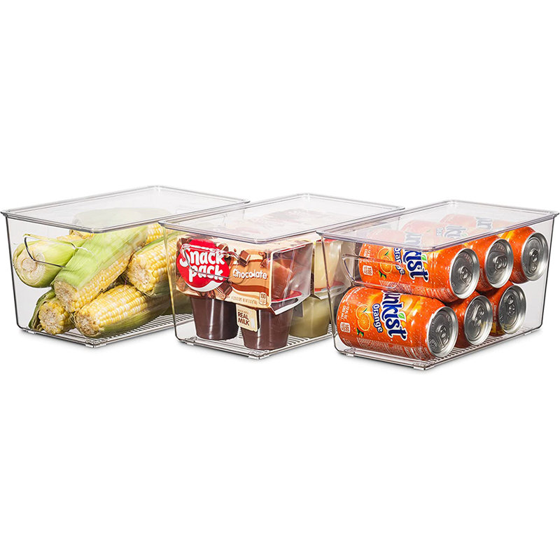 Ensemble de 12 bacs de rangement avec couvercle Caydan 