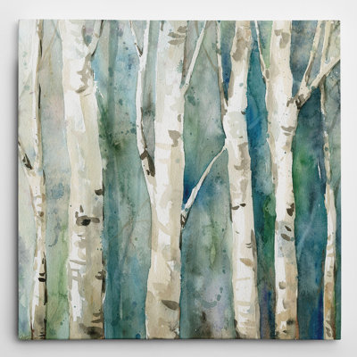 Reproduction de peinture sur toile tendue « River Birch II » Arjwan par Carol Robinson