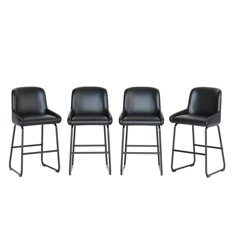 Counter Stool with Metal Frame
