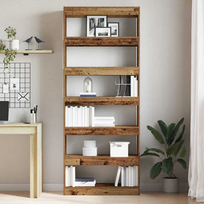 Book Cabinet with Shelf with Storage Engineered Wood Living Room Indoor