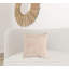 Coussin réversible texturé Blush