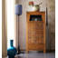 Armoire de rangement en bois massif 27,56 "