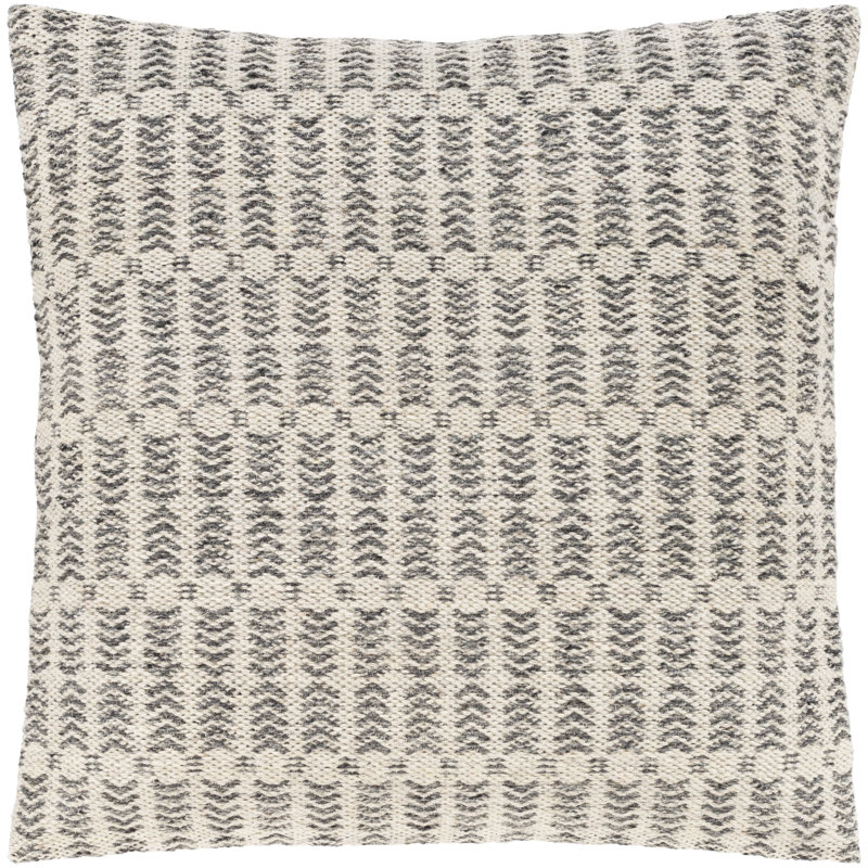 Hemlen Geometric Cotton Blend Reversible Throw Pillow, Pillow Cover Only - No Insert