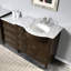 Davian Single Bathroom Vanity with Marble Top-33584383