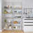 Lothario 63" H x 21.26" W x 11.42" D Shelving Rack-1647052230