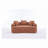 Chenille Fabric Curved Loveseat Sofa,No-Assembly Require