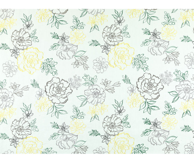 Tobi Fairley Prints and Wovens Elizabeth Fabric, Metal