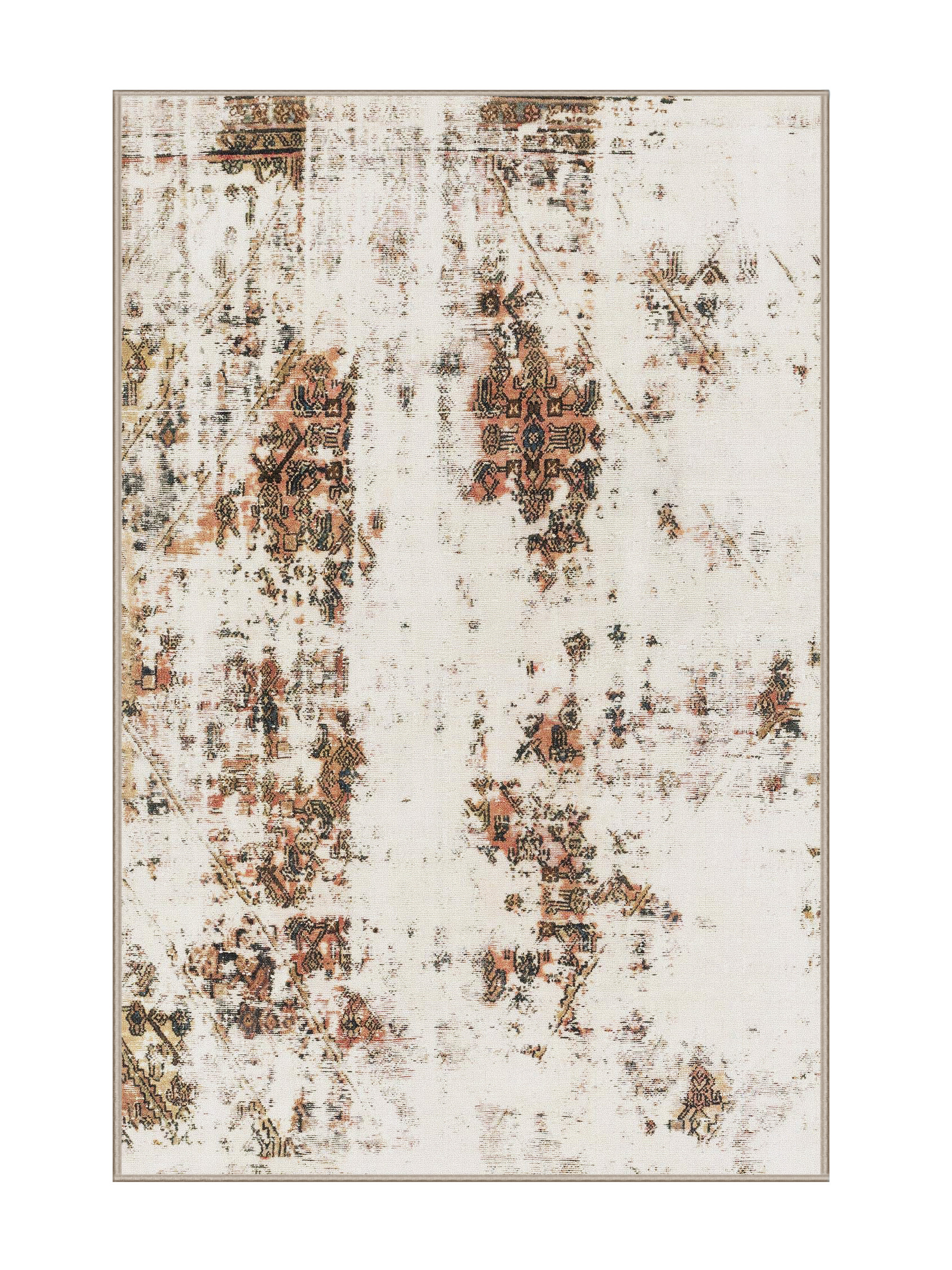 17 Stories Gabreil Abstract Multi Area Rug - Wayfair Canada