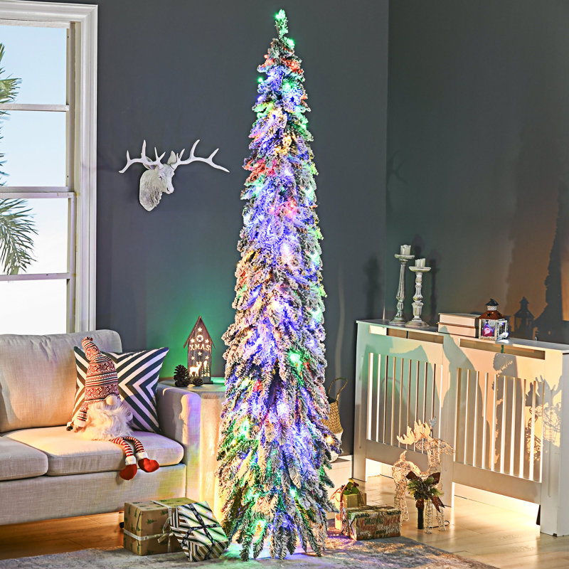 Arbre de Noël artificiel pré-éclairé, 6.9'