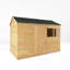 Mercia 10 x 6ft Overlap Reverse Apex Shed-1154370528