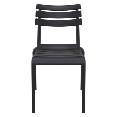 Plastic Outdoor Stacking Dining Side Chair