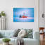 Cozy Winter Church, Peaceful Serene Tranquil Landscape Tree, reproduction d'art murale-141746790