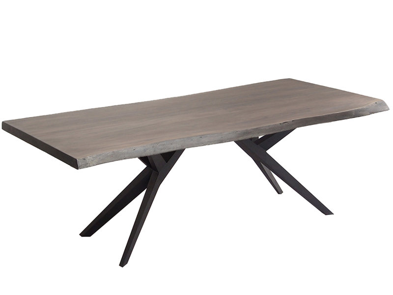Table de salle à manger Chimereze, H 30 po x L 84 po x l 40 po, Sesham