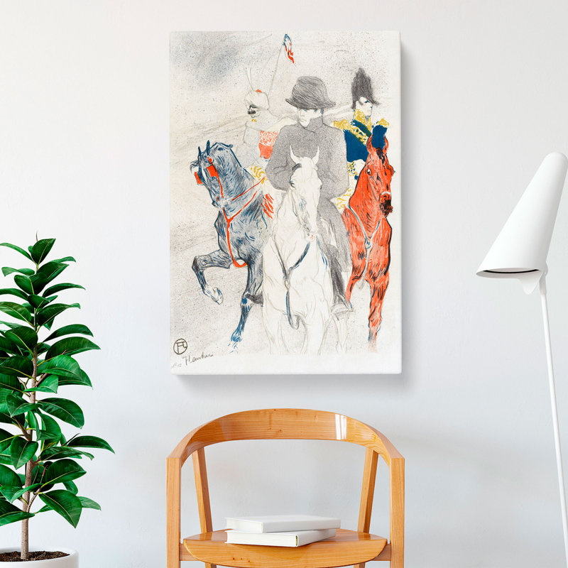 Napoleon by Henri de Toulouse-Lautrec - Wrapped Canvas, 50cm H x 35cm W x 3cm D