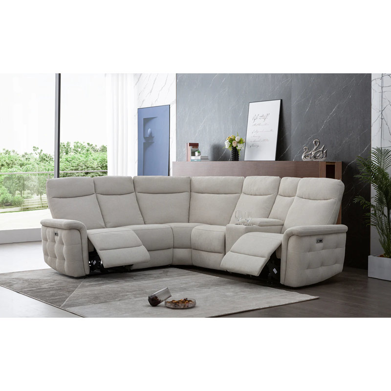 Canapé modulaire inclinable Latreese