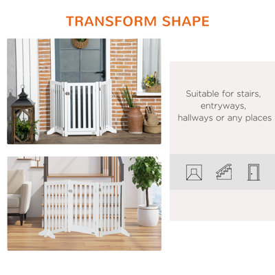 Barrière pour animaux pliable et autoportante