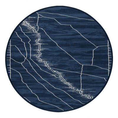  Washable Shipping Lane Map Coastal Area Rug