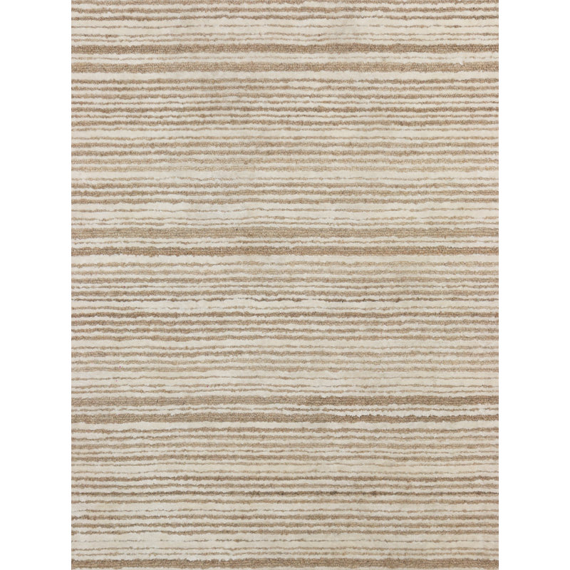 Akash Rectangle Area Rug in Beige/Light Brown, Rectangle 5' x 8'