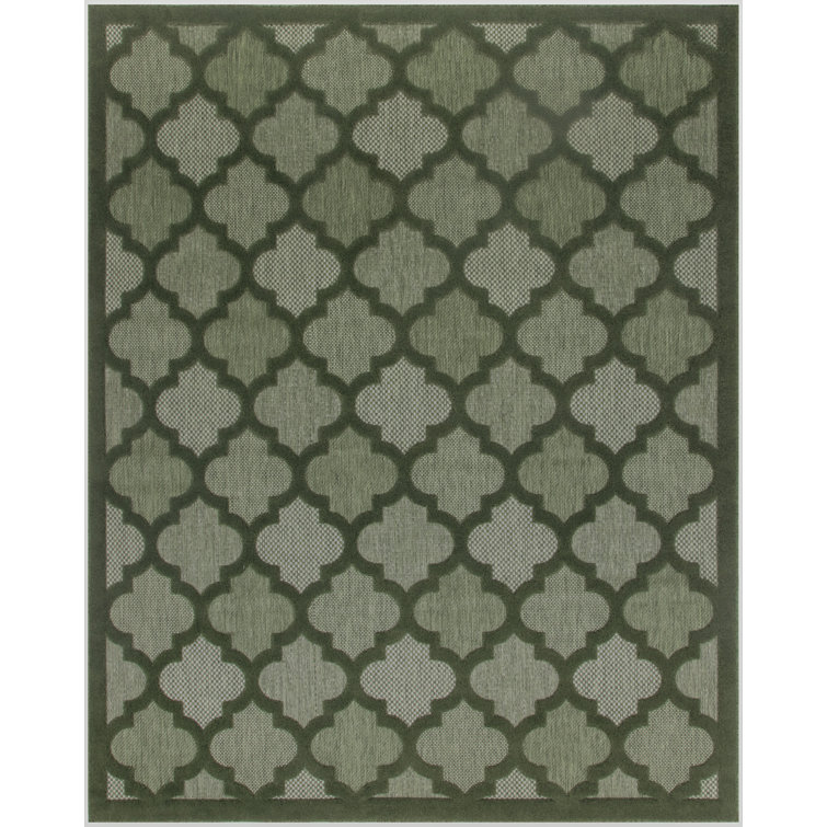 Miyari Geometric Indoor / Outdoor Rug